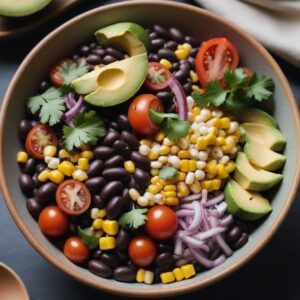 Zesty Black Bean & Corn Fiesta - Vegan - Easy Daily Kitchen