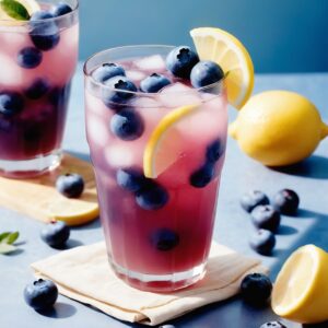 Citrus Blossom Blueberry Punch - Low Calorie - Easy Daily Kitchen