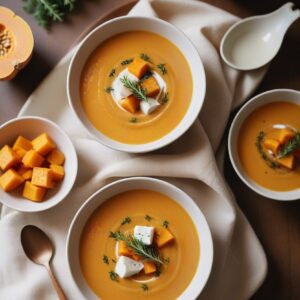 Creamy Autumn Butternut Squash Soup - Vegan - Easy Daily Kitchen