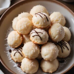 Golden Coconut Bliss Bites - Gluten Free - Easy Daily Kitchen