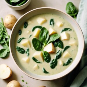 Velvety Spinach and Potato Comfort Bowl - Vegetarian - Easy Daily Kitchen
