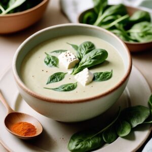 Velvety Spinach and Ricotta Dream Soup - Vegetarian - Easy Daily Kitchen