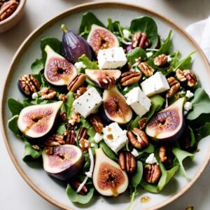 Autumn Fig & Goat Cheese Delight - Vegetarian - Easy Daily Kitchen
