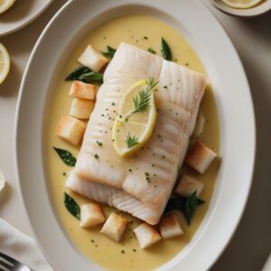 Zesty Lemon Butter Baked Cod - Low Fat - Easy Daily Kitchen