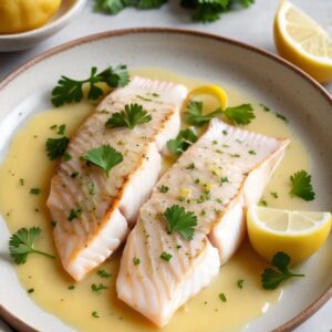 Citrus-Infused Butter Seared Fish - Low Fat - Easy Daily Kitchen