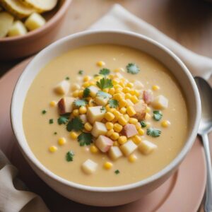Creamy Elote and Spud Soup - Vegetarian - Easy Daily Kitchen