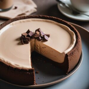 Decadent No-Bake Espresso Cheesecake Delight - Vegetarian - Easy Daily Kitchen