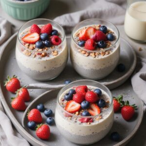 Vanilla Almond Chia Delight - Vegan - Easy Daily Kitchen