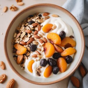 Nutty Fruity Overnight Muesli Delight - Vegetarian - Easy Daily Kitchen