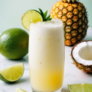 Tropical Breeze Mocktail - Vegan - Easy Daily Kitchen