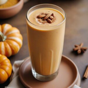 Autumn Harvest Pumpkin Spice Smoothie - Vegetarian - Easy Daily Kitchen