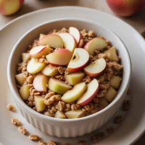 Speedy Cinnamon Apple Crisp - Vegetarian - Easy Daily Kitchen