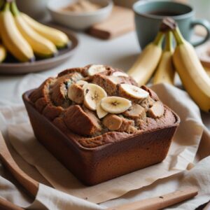 Quick Banana Delight Loaf - Vegetarian - Easy Daily Kitchen