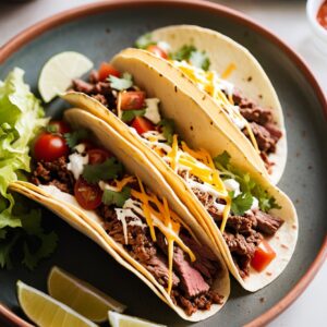Speedy Fiesta Beef Tacos - High Protein - Easy Daily Kitchen