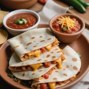 Cheesy Salsa Quesadilla Delight - Vegetarian - Easy Daily Kitchen