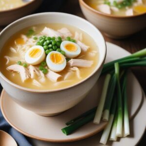 Silky Egg Drop Delight - Low Calorie - Easy Daily Kitchen