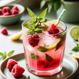 Berry Citrus Thyme Mojito - Vegetarian - Easy Daily Kitchen