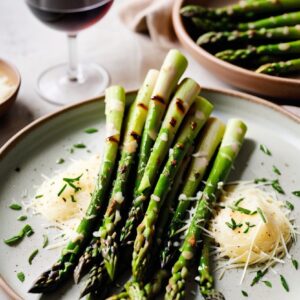 Gourmet Sautéed Asparagus with Parmesan Shavings - Vegetarian - Easy Daily Kitchen
