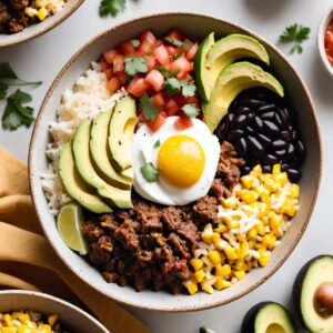 Tex-Mex Taco Rice Bowls - Gluten Free - Easy Daily Kitchen