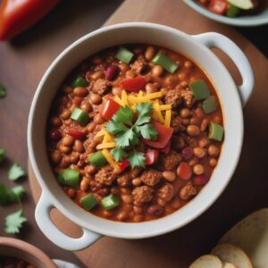 Smoky Chipotle Turkey Chili - Low Fat - Easy Daily Kitchen