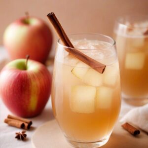 Sparkling Apple Cinnamon Delight - Vegan - Easy Daily Kitchen