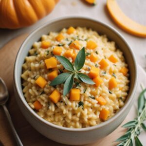 Creamy Butternut and Sage Risotto - Vegetarian - Easy Daily Kitchen