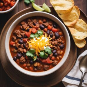 Hearty Beef and Bean Chili - High Protein - Easy Daily Kitchen