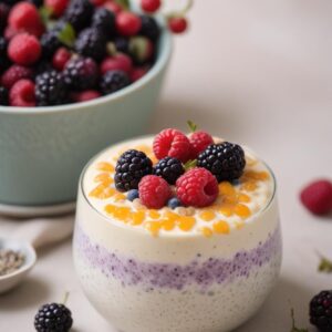 Blissful Berry Chia Delight - Vegetarian - Easy Daily Kitchen