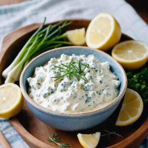 Creamy Blue Cheese Dip Delight - Vegetarian - Easy Daily Kitchen