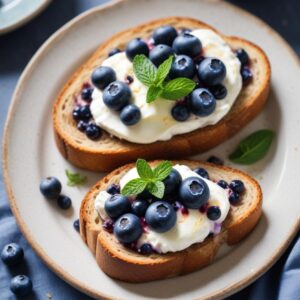 Luscious Blueberry Ricotta Delight - Vegetarian - Easy Daily Kitchen