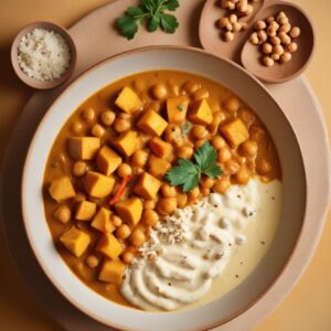 Autumn Harvest Butternut Squash and Chickpea Curry - Vegan - Easy Daily Kitchen