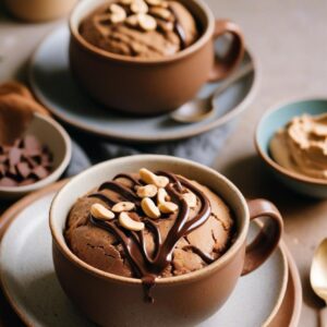 Decadent Duo Delight Mug Cake - Vegetarian - Easy Daily Kitchen
