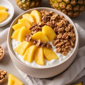 Tropical Sunrise Yogurt Delight - Vegetarian - Easy Daily Kitchen