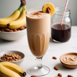 Refreshing Morning Cold Brew Coffee Smoothie - Vegan - Easy Daily Kitchen