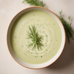 Refreshing Chilled Cucumber Dill Soup - Vegetarian - Easy Daily Kitchen