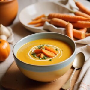 Golden Carrot Bliss Soup - Vegan - Easy Daily Kitchen