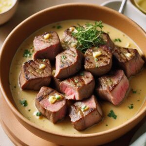 Succulent Garlic Butter Steak Bites - High Protein - Easy Daily Kitchen
