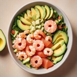 Citrus and Creamy Delight Shrimp Salad - Low Calorie - Easy Daily Kitchen