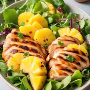 Tropical Grilled Chicken Salad - Gluten Free - Easy Daily Kitchen
