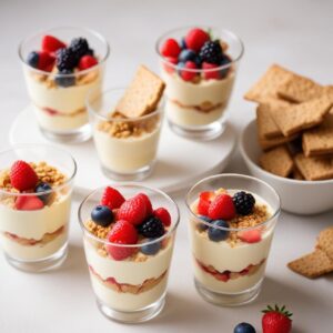 Quick Delight Pudding Cups - Vegetarian - Easy Daily Kitchen