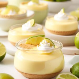 Luscious Key Lime Pie Jars - Vegetarian - Easy Daily Kitchen