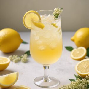 Refreshing Lemon Elderflower Cooler - Vegan - Easy Daily Kitchen
