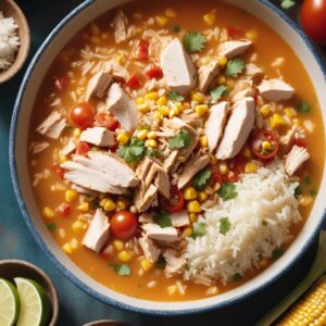 Caldo de Pollo con Arroz - Gluten Free - Easy Daily Kitchen