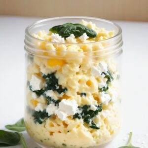 Quick Spinach and Feta Egg Delight - Vegetarian - Easy Daily Kitchen
