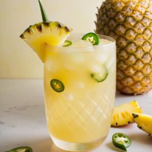 Tropical Heatwave Mocktail - Low Calorie - Easy Daily Kitchen