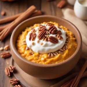 Autumn Bliss Pumpkin Spice Oats - Low Calorie - Easy Daily Kitchen