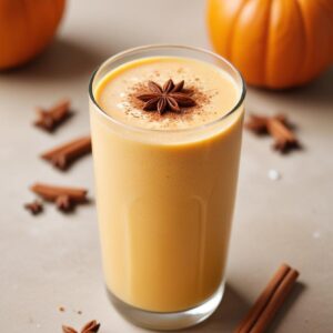 Autumn Bliss Pumpkin Smoothie - Low Calorie - Easy Daily Kitchen