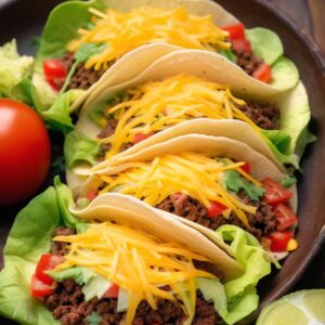 Speedy Weeknight Beef Tacos - High Protein - Easy Daily Kitchen