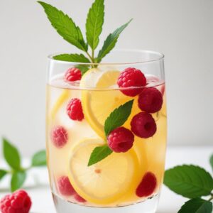 Herbal Raspberry Lemon Verbena Refresher - Vegan - Easy Daily Kitchen