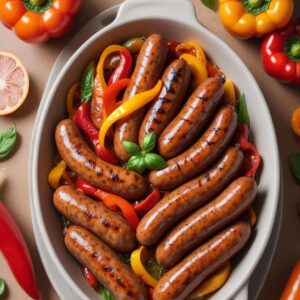 Rustic Italian Sausage and Peppers - Gluten Free - Easy Daily Kitchen